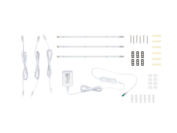 Barres lumineuses à LED, lot de 3