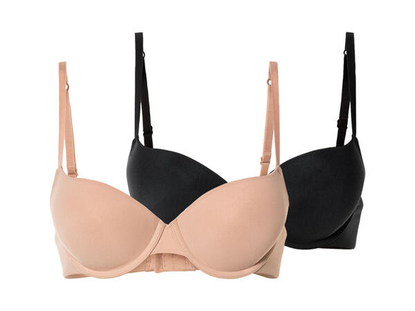 Dámská push-up podprsenka, 2 kusy