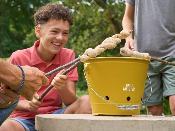 KANSAS Charcoal Bucket BBQ
