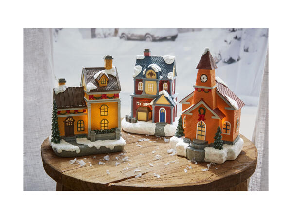 Christmas Village Scene