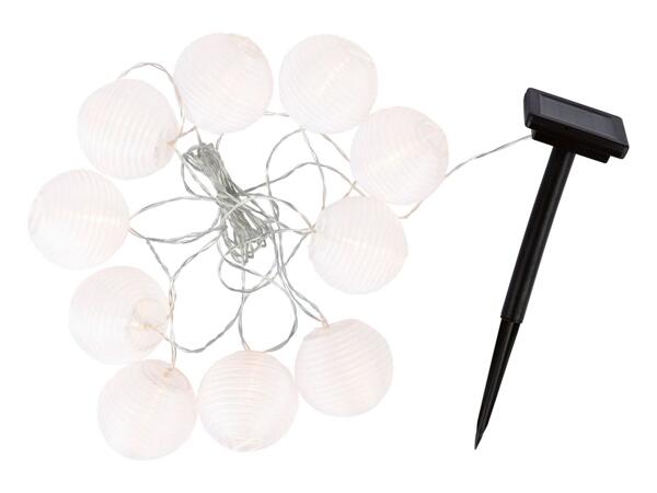 Livarno LED Solar Summer String Lights