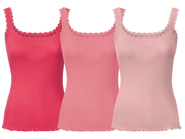 Ladies' Ribbed Vest Tops