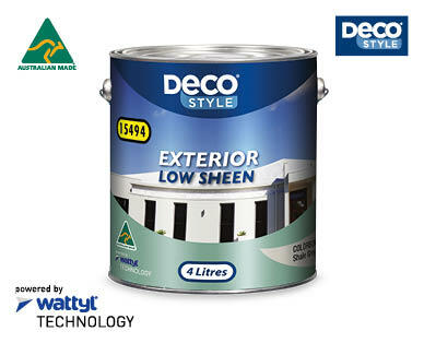 Exterior Low Sheen Paint Shale Grey 4L