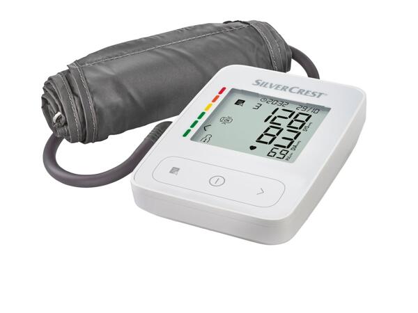 Upper arm blood pressure monitor