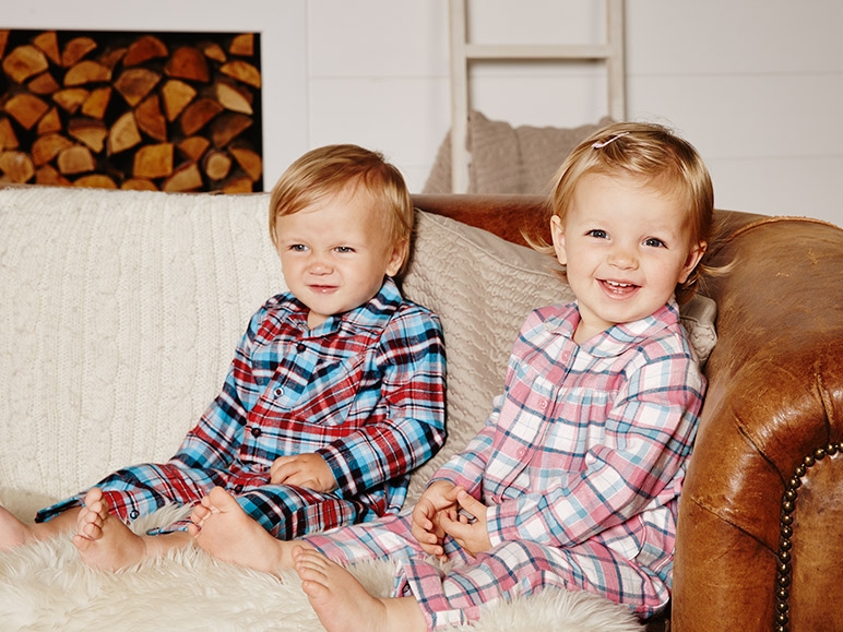 LUPILU Baby Boy Flannel Sleep Suit