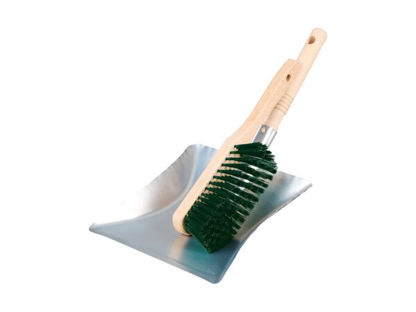 Outdoor Dustpan & Brush