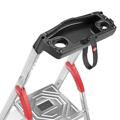 HAILO Sicherheits-Stehleiter L80 mit 5 Stufen