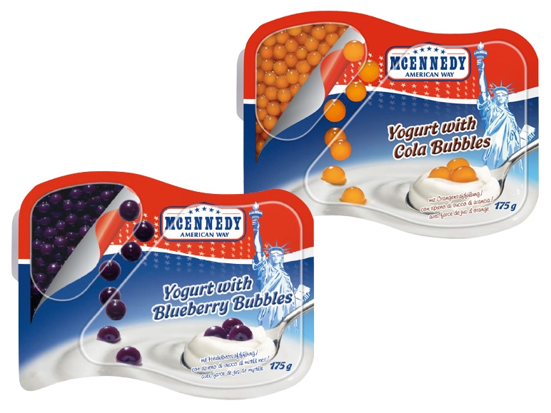 MCENNEDY 2-Kammern Joghurt mit Bubbles