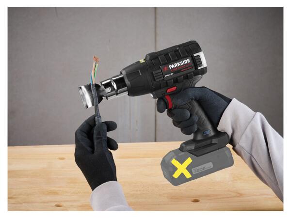 Cordless heat gun
