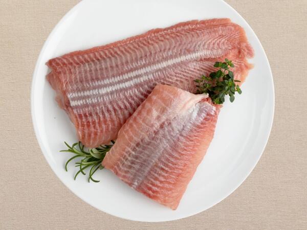Frisches Welsfilet