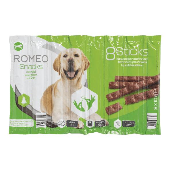 ROMEO(R) 				Bâtonnets à mâcher pour chiens