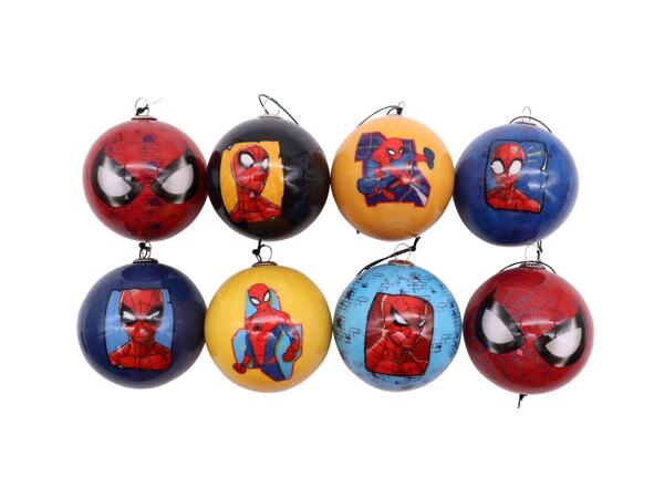 Christmas Baubles Set "Marvel, Frozen, Mickey Mouse", 8 pieces