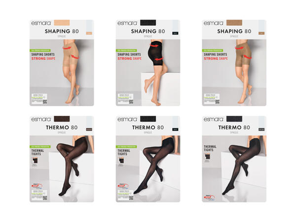 ESMARA(R) Shape shorts 80 DEN
