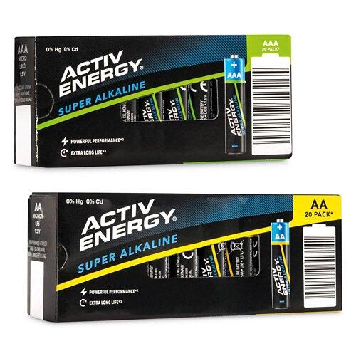 ACTIV ENERGY Boite de piles