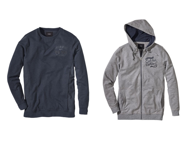 LIVERGY Men's Sweatshirt or Sweat Jacket