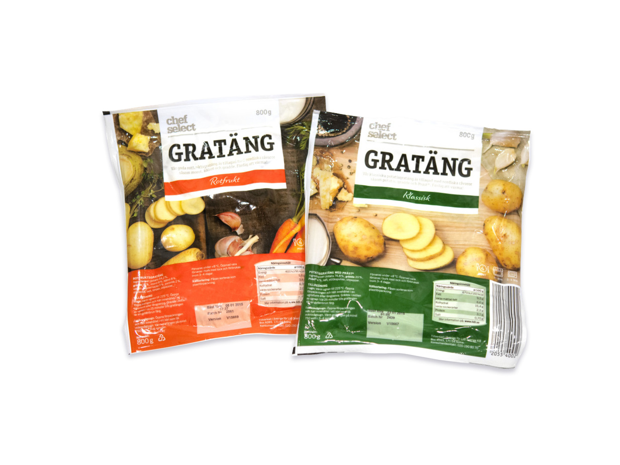 Potatis- & rotfruktsgratäng