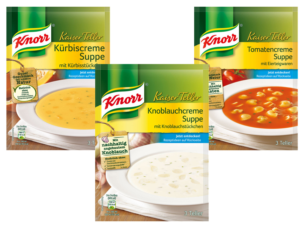 KNORR Kaiser Teller Suppe