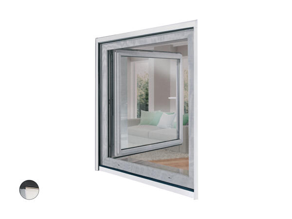 Moustiquaire pour fenêtre en aluminium