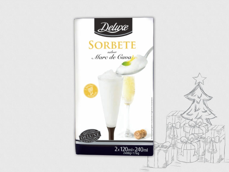 Sorbet au marc de cava