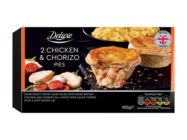 Chicken & Chorizo Pies