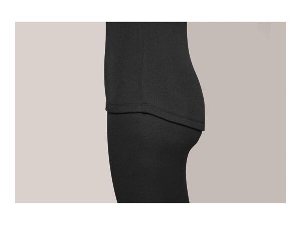 Esmara Ladies' Thermal Base Layer Top - Black