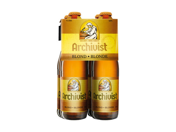 Bière spéciale blonde