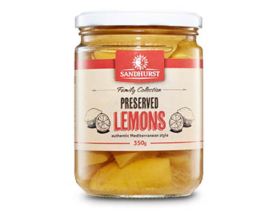 Sandhurst Preserved Lemons 350g