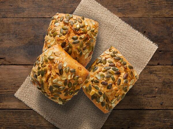 Petit pain aux graines de courge
