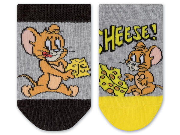 Tom and Jerry™ Kinder Sneakersocken, 2 Paar