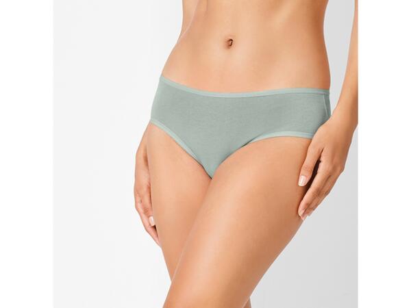 Ladies' hipster briefs, 5 pieces