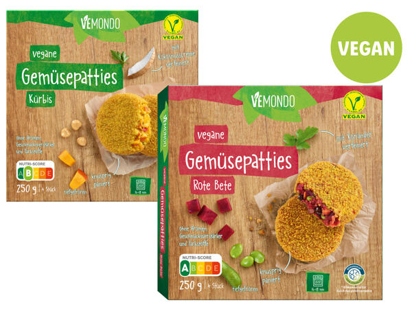 Gemüsepatties