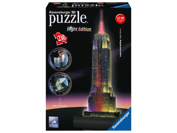 Puzzle 3D with LED