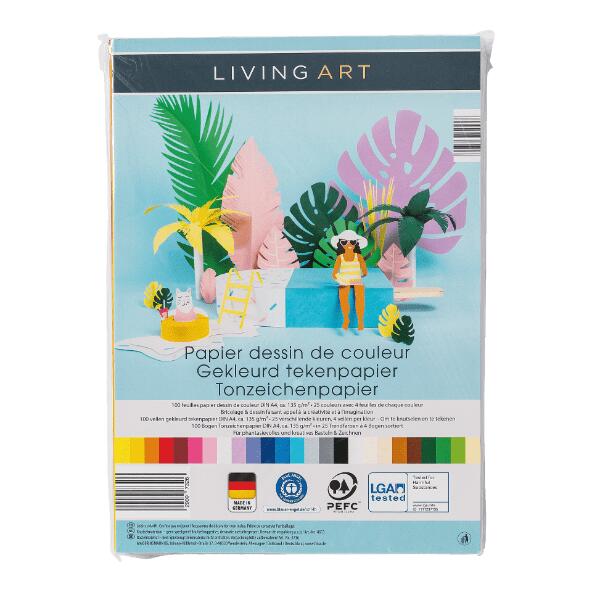 LIVING ART(R) Knutselpapier