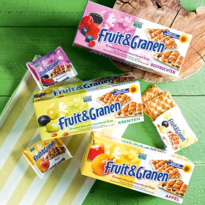 Biscuits aux fruits, pack de 9