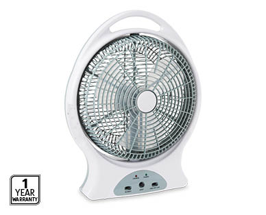 12" Rechargeable Caravan Fan