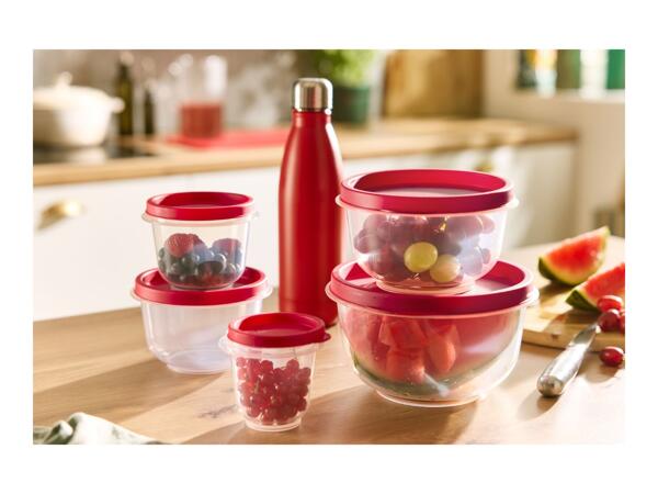 Silvercrest Round Food Storage Container Set - 5 Pieces