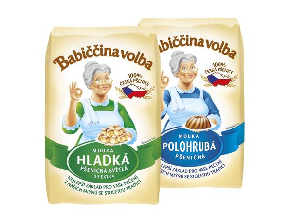 HLADKÁ / POLOHRUBÁ MOUKA