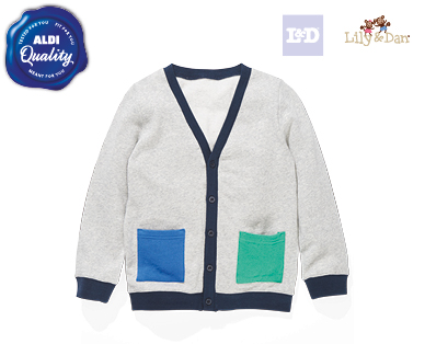 BOYS FLEECE CARDIGAN
