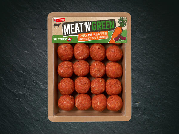 Boulettes Meat'n'Green