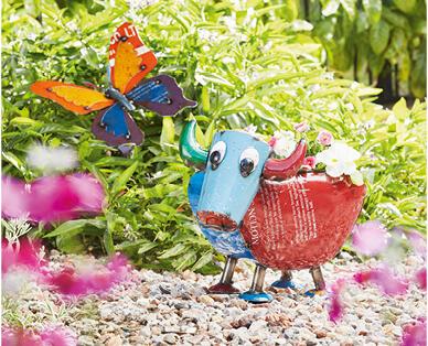 Recycled Barnyard Planter or Sculpture