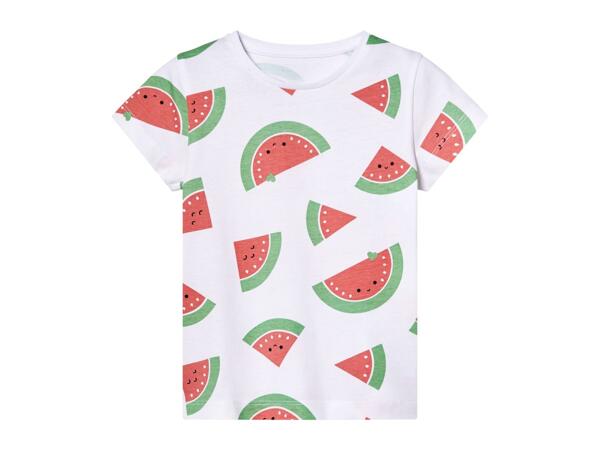Lupilu Kids' White Short Pyjama Set