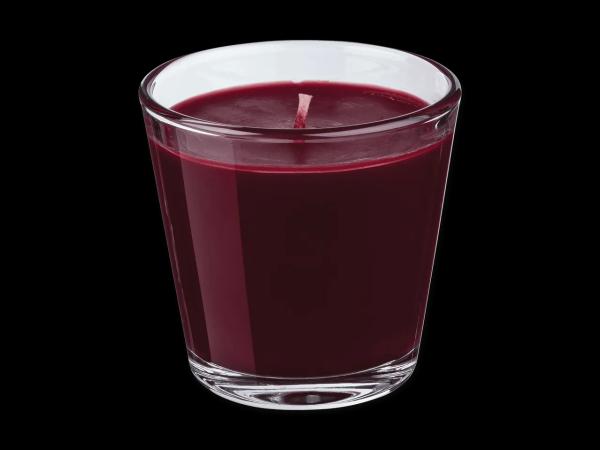 Duftkerze im Glas