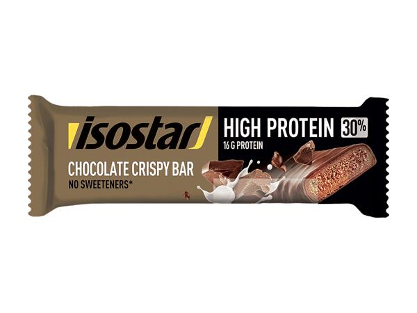 Barre protéinée Chocolate Crispy Isostar