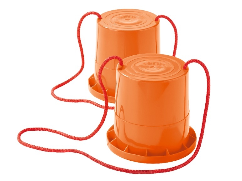 Catch-It Cone Game, Propeller Toy or Bucket Stilts