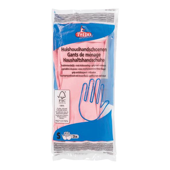 TWIDO HOUSEHOLD(R) Haushaltshandschuhe, 3 Paar