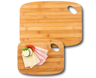 Lot de planches en bambou, 2 pièces CROFTON(R)