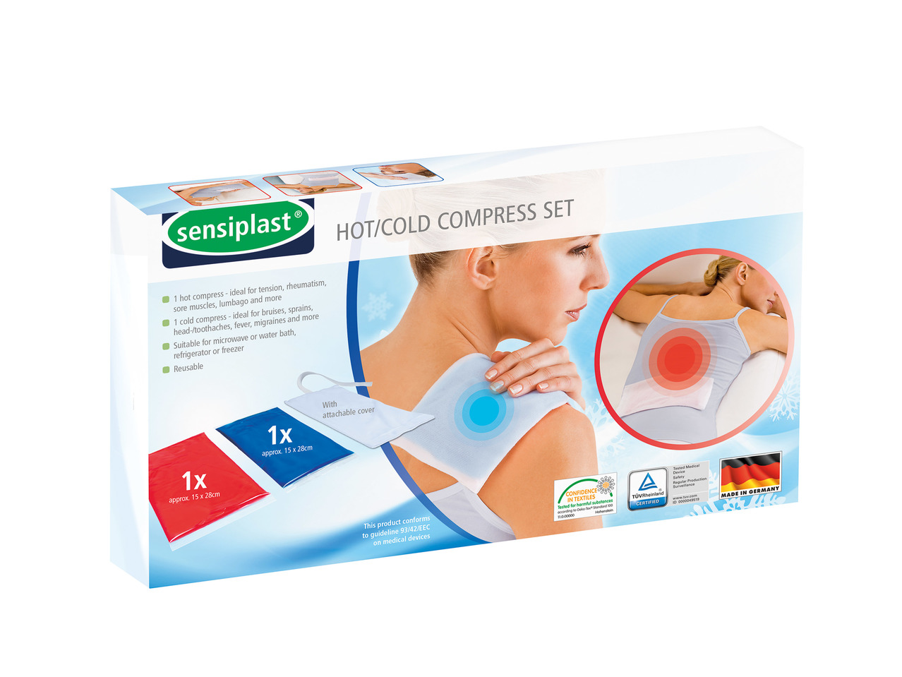 Sensiplast Hot/Cold Compress Set1
