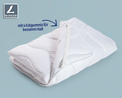 MY LIVING STYLE Mikrofaser-Matratzenauflage