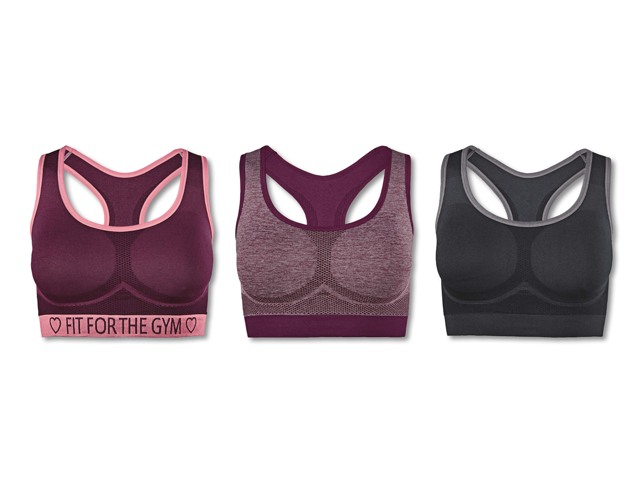 Brassière de sport sans coutures1