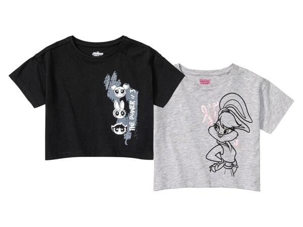 Girls' T-Shirts "Looney Tunes, Powerpuff Girls"
